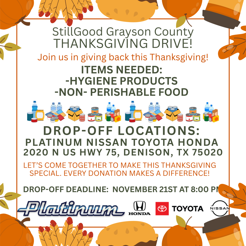 Platinum Toyota of Texoma Thanksgiving Drive
