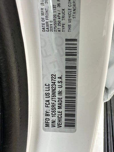 2022 RAM 1500 Laramie