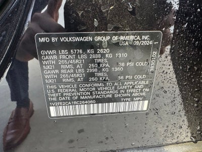 2024 Volkswagen Atlas Cross Sport 2.0T SEL Premium R-Line