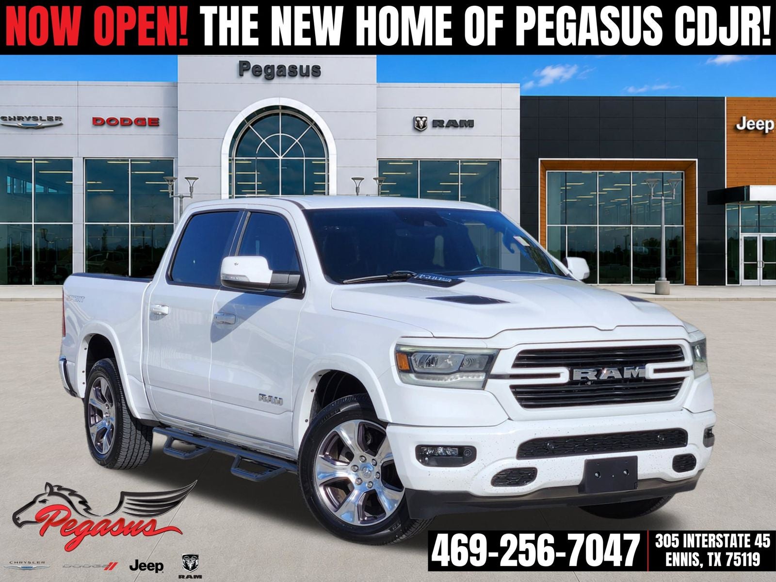 2022 RAM Ram 1500 Laramie Crew Cab 4x2 5'7' Box