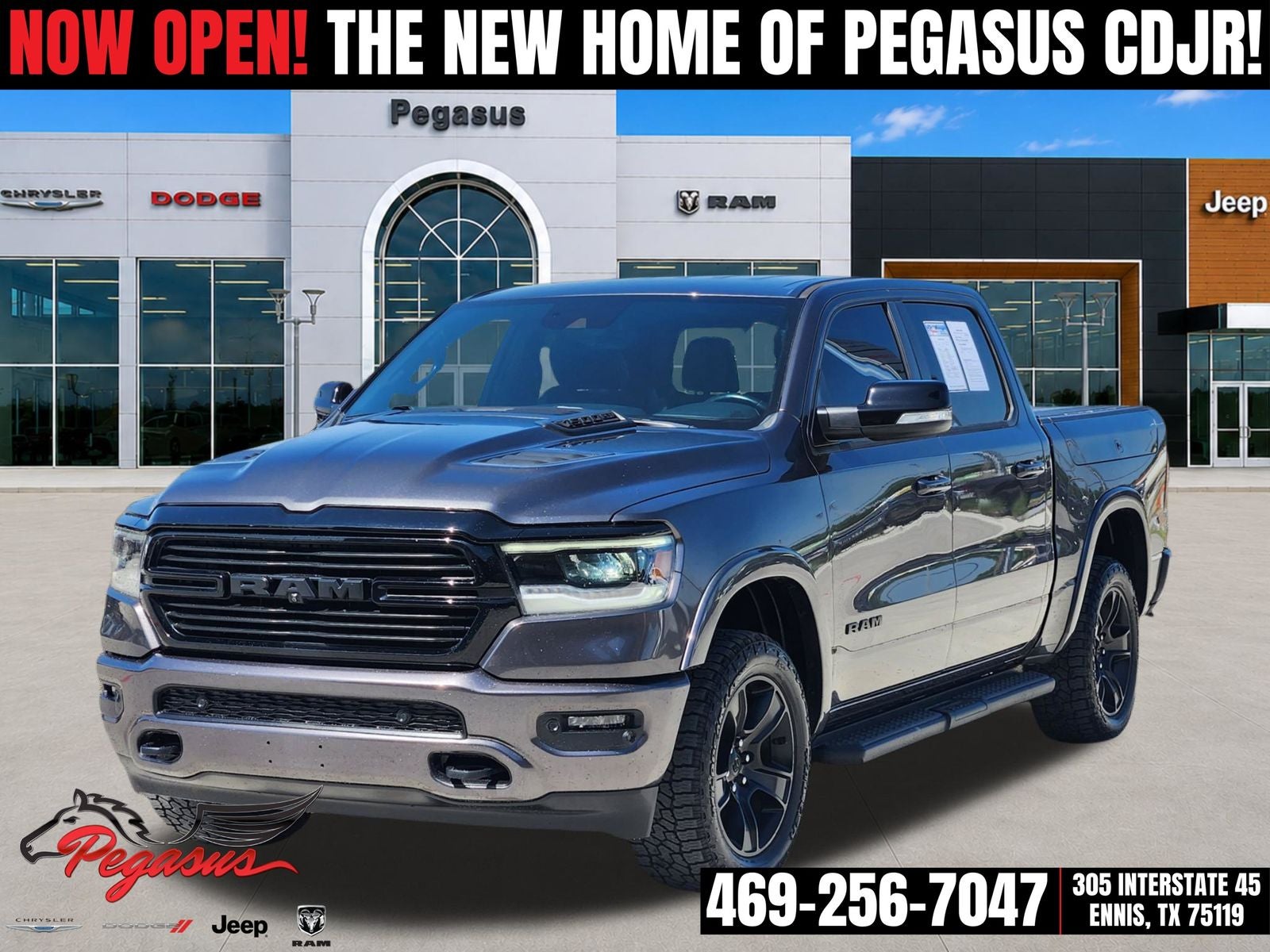 2022 RAM Ram 1500 Laramie Crew Cab 4x4 5'7' Box