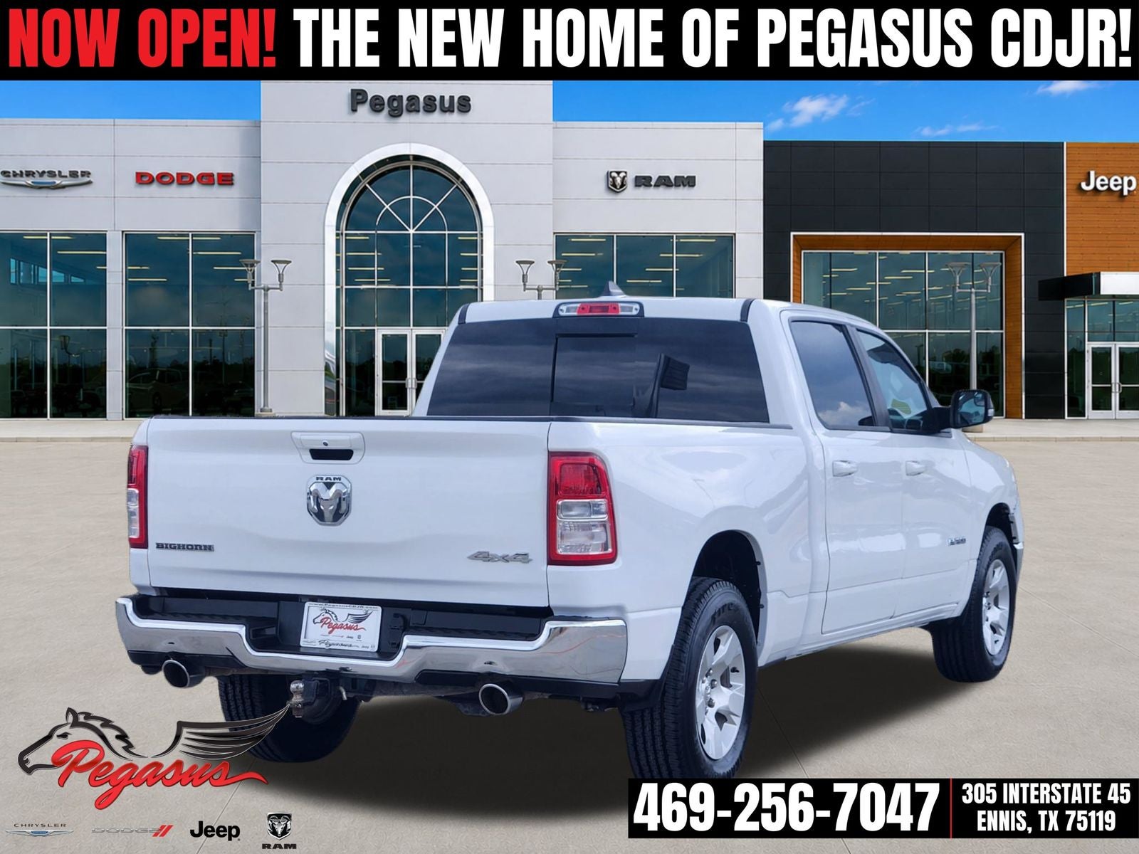 2021 RAM Ram 1500 Big Horn Crew Cab 4x4 6'4' Box