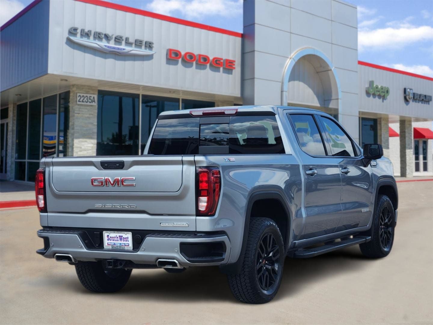 2025 GMC Sierra 1500 4WD Crew Cab Short Box Elevation with 3SB