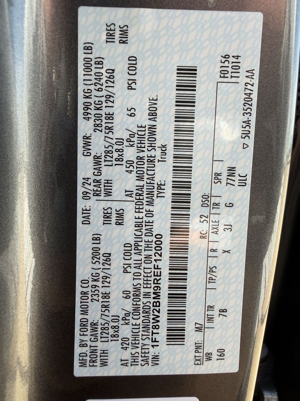 2024 Ford F-250SD Platinum