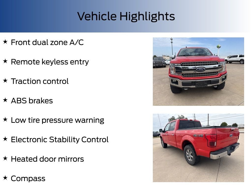 2019 Ford F-150 Lariat