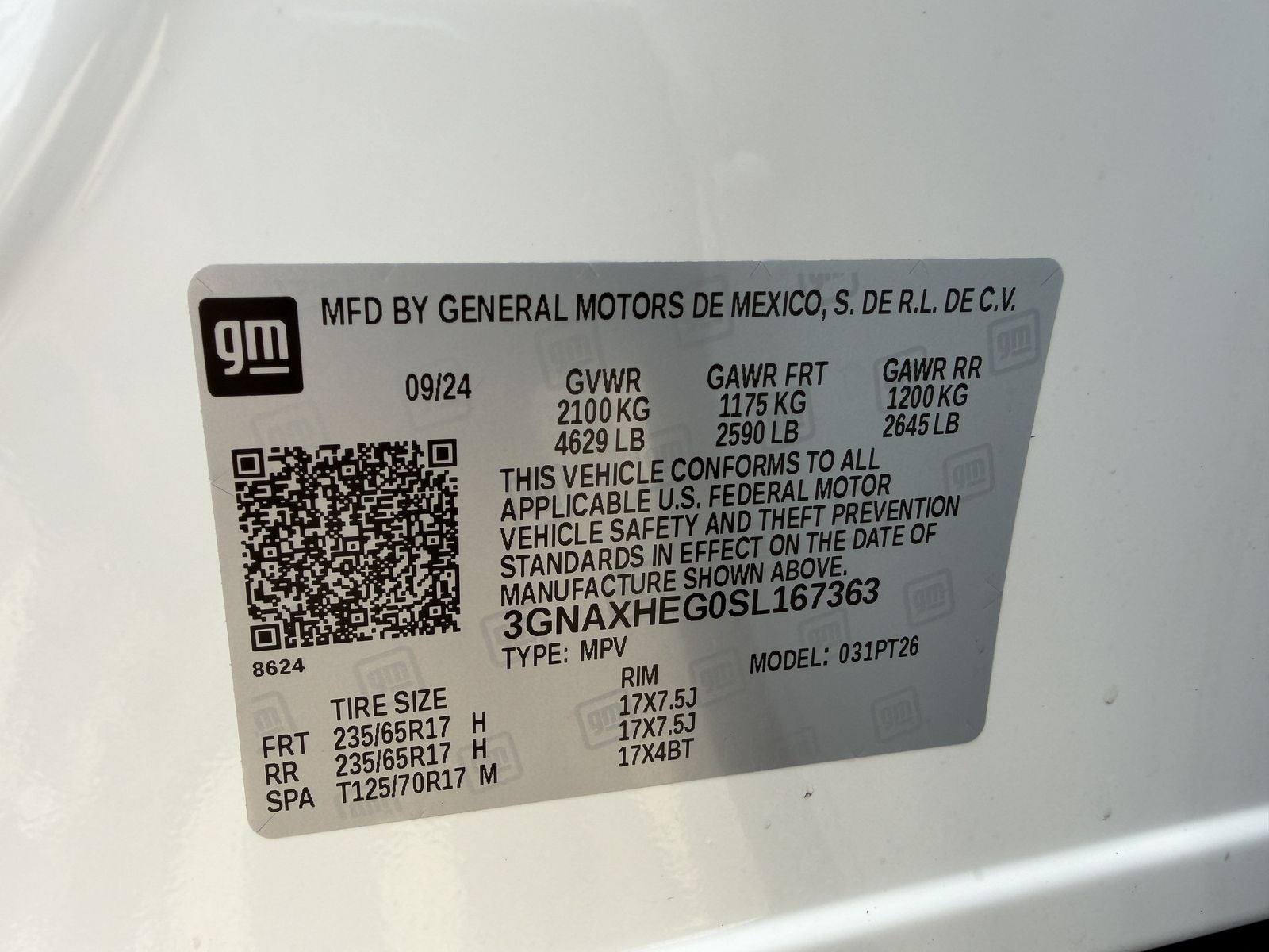2025 Chevrolet Equinox LT