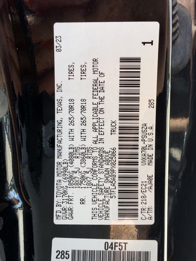 2023 Toyota Tundra SR5