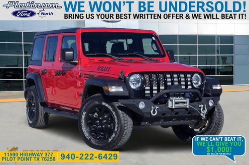 2020 Jeep Wrangler Unlimited Willys