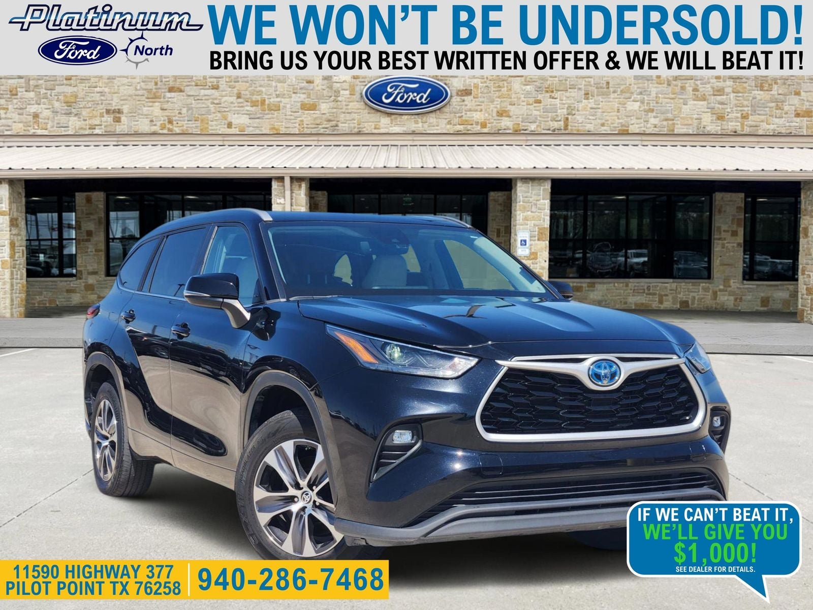 2023 Toyota Highlander Hybrid XLE