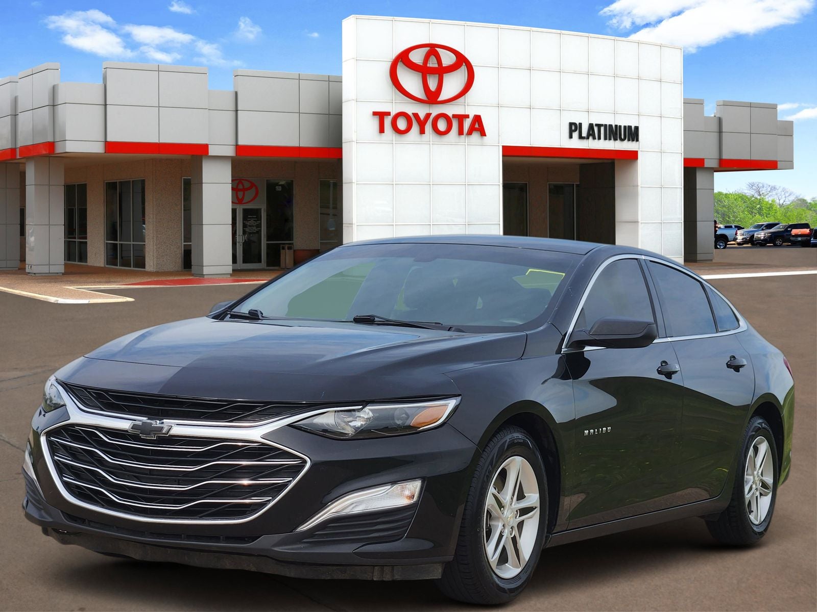 Used 2021 Chevrolet Malibu 1LS with VIN 1G1ZB5ST5MF088688 for sale in Denison, TX