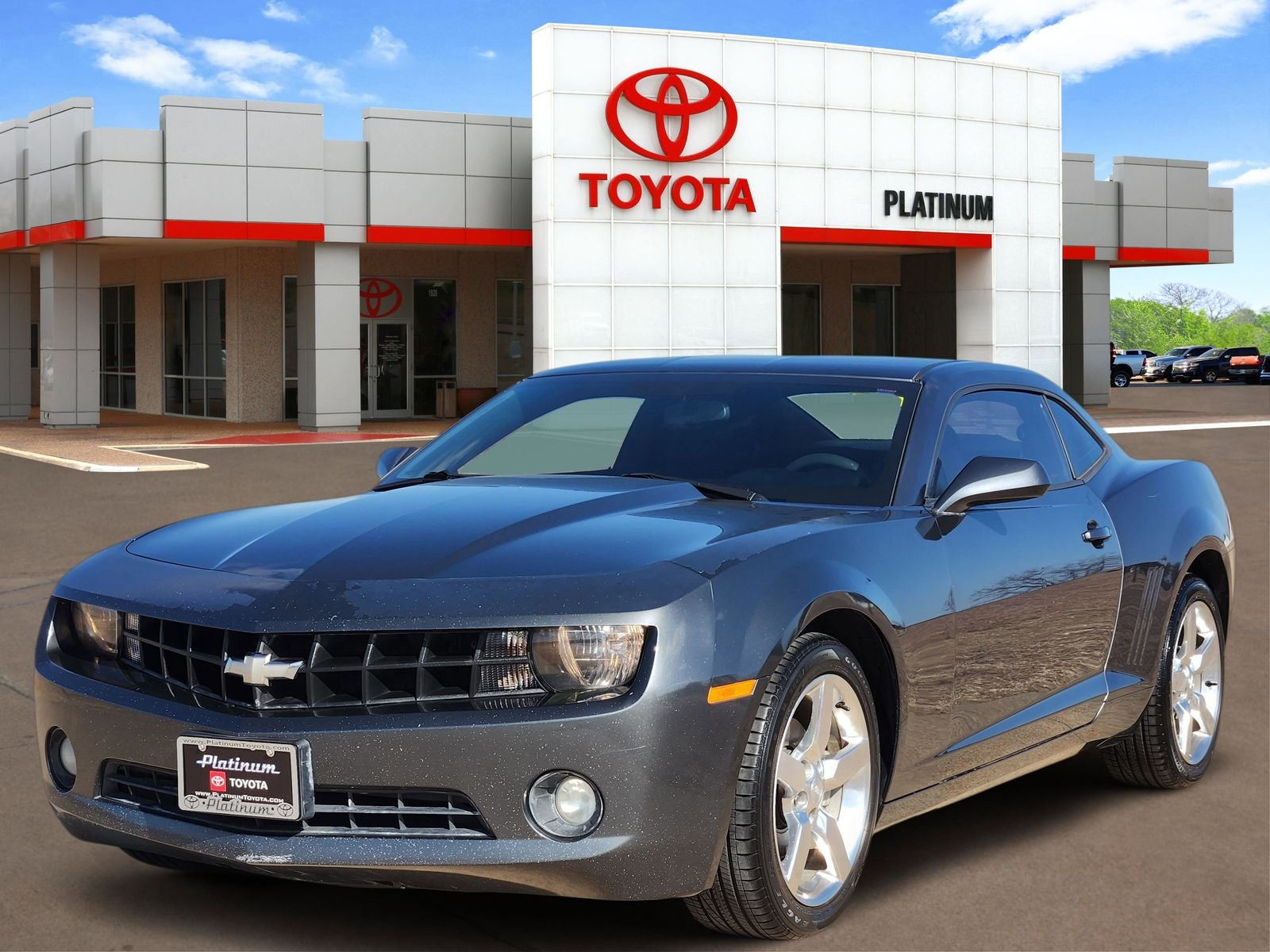 Used 2010 Chevrolet Camaro 1LT with VIN 2G1FB1EV7A9181211 for sale in Denison, TX