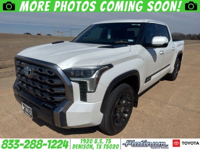 2024 Toyota Tundra 4WD Platinum