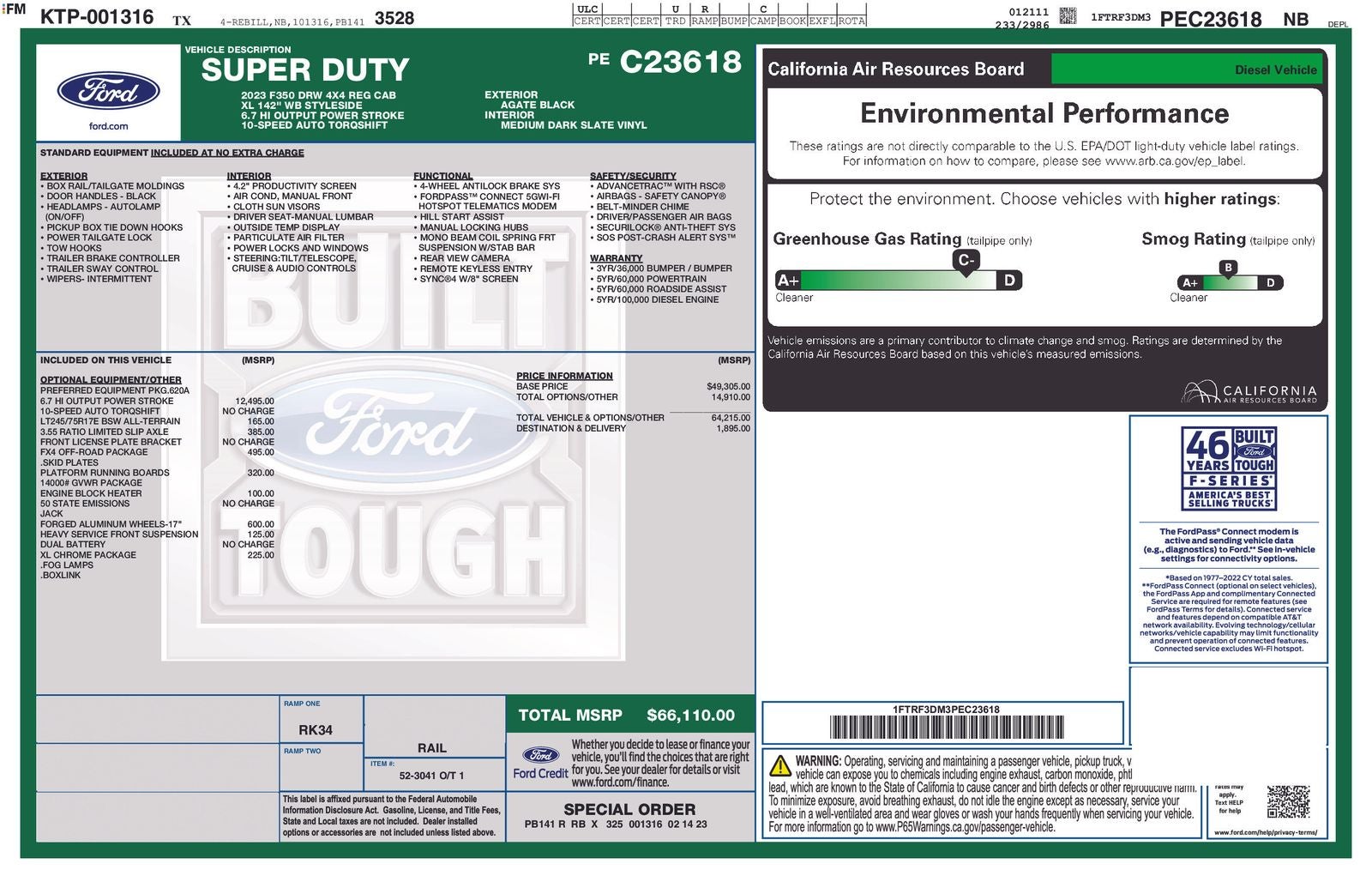 2023 Ford F-350SD XL DRW