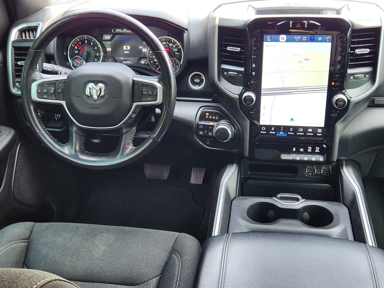 2023 RAM 1500 Lone Star Crew Cab 4x4 5'7" Box