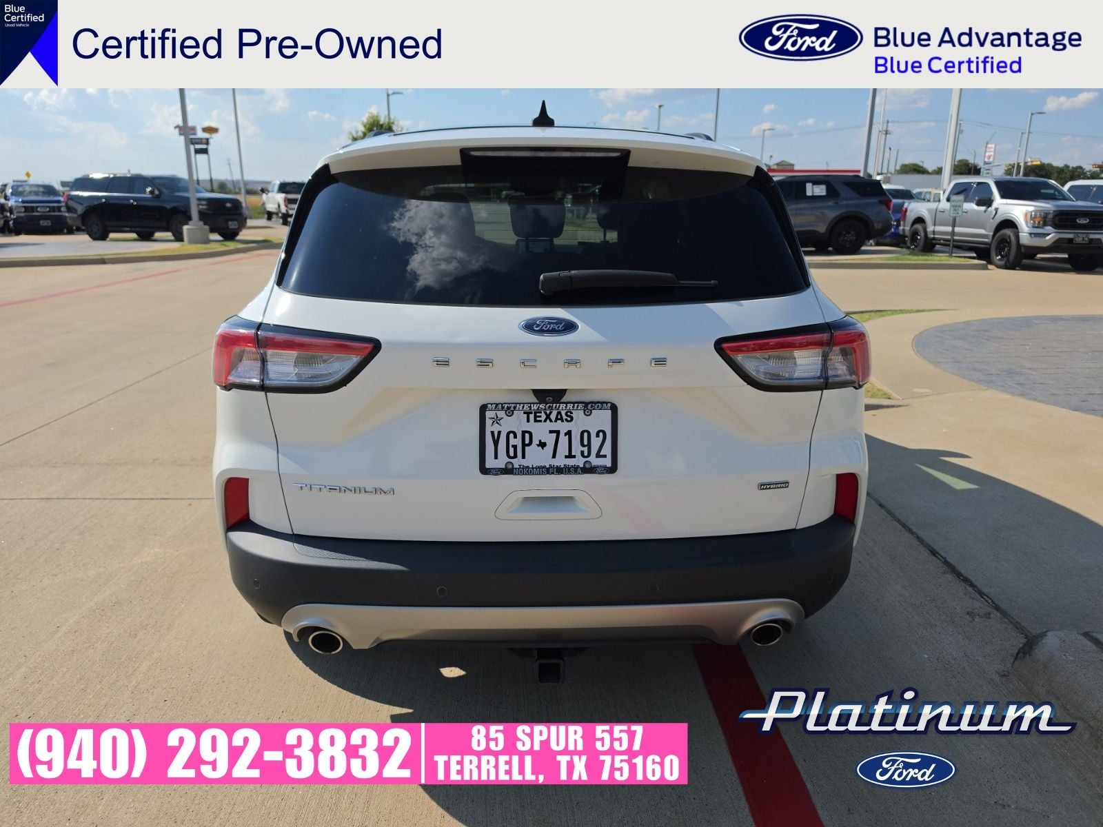 2021 Ford Escape Titanium Hybrid