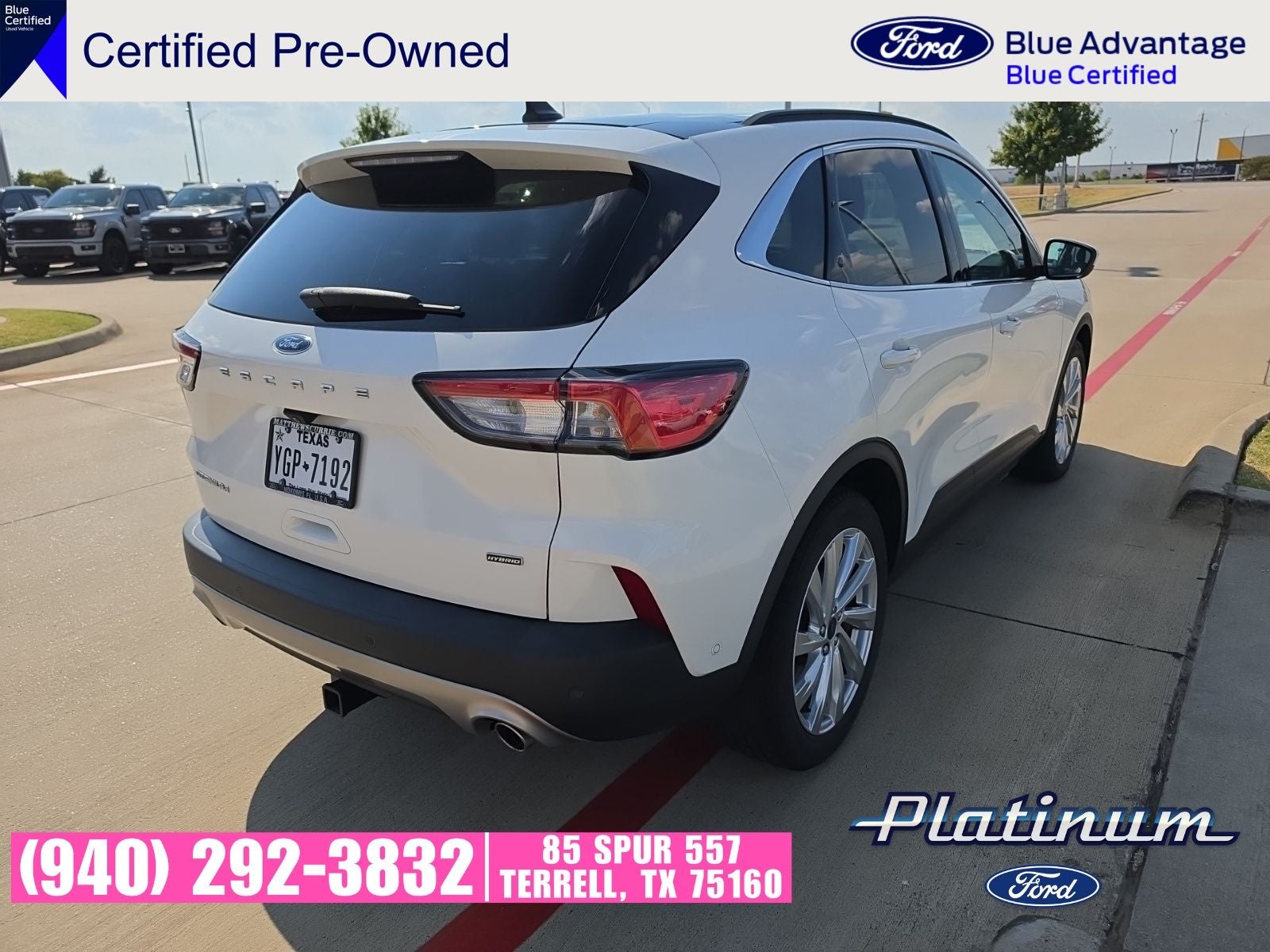 2021 Ford Escape Titanium Hybrid