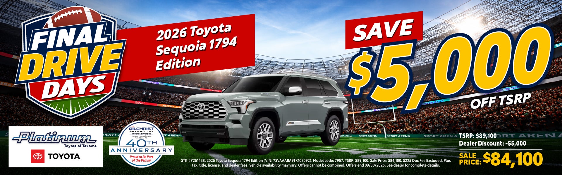 2026 Toyota Sequoia
